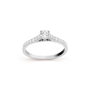 VCARG27600 - Romance solitaire 0.30 ct EVVS2