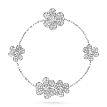 VCARP6L700 - Bracelet Frivole 5 fleurs
