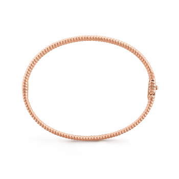 VCARP27G00 - Perlée diamonds bracelet, 1 row, large model