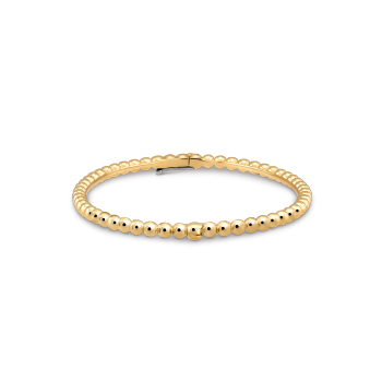 VCARO7TG00 - Perlée pearls of gold bracelet, extra small model