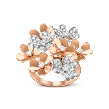 VCARPFIQ00 - Frivole ring, 8 flowers