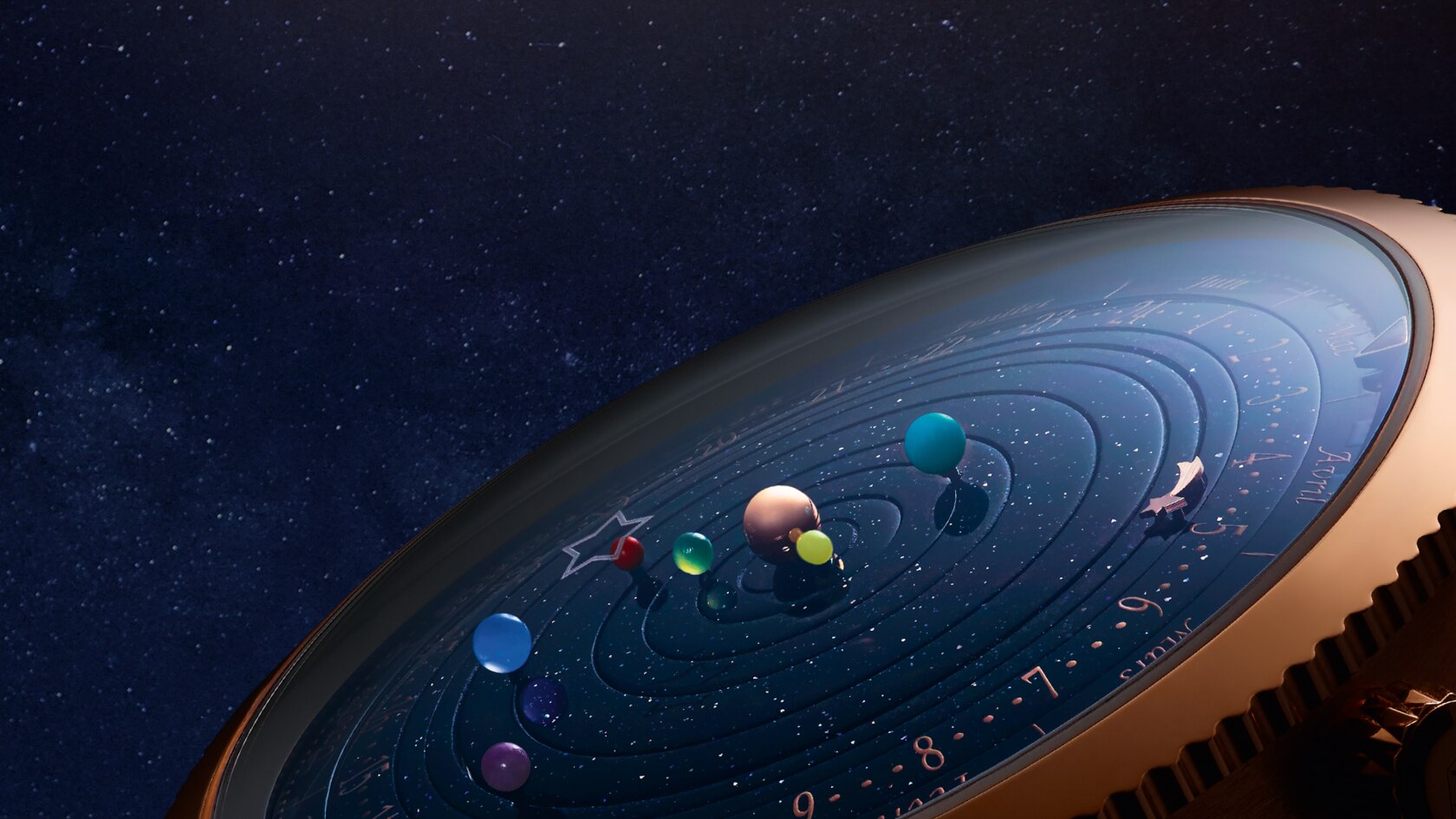 Midnight Planétarium watch, Poetic Complications collection, Van Cleef & Arpels